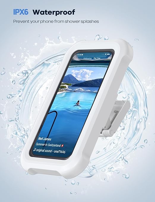 Fifaytech™ Waterproof Shower Phone Holder