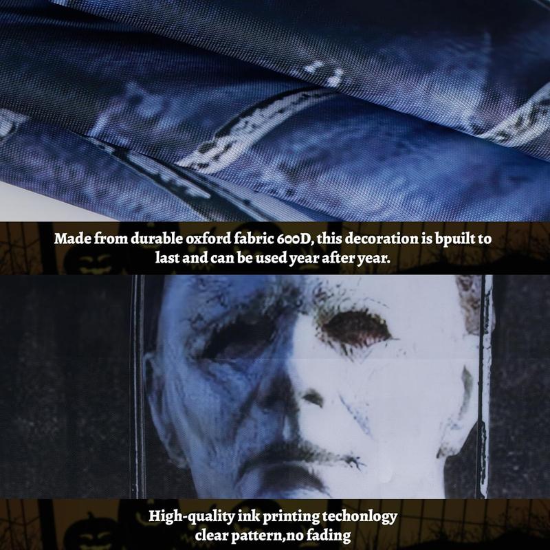 Fifaytech™ Halloween Horror Curtain