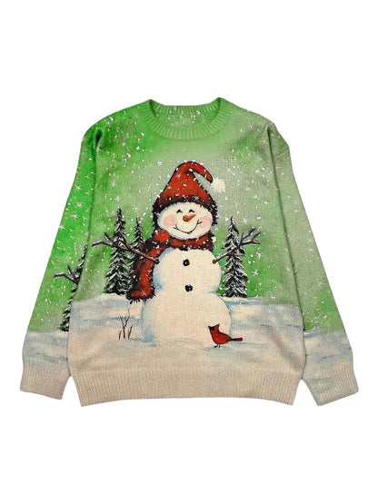 Fifaytech™ Ugly Holiday Sweater With Christmas Snowman