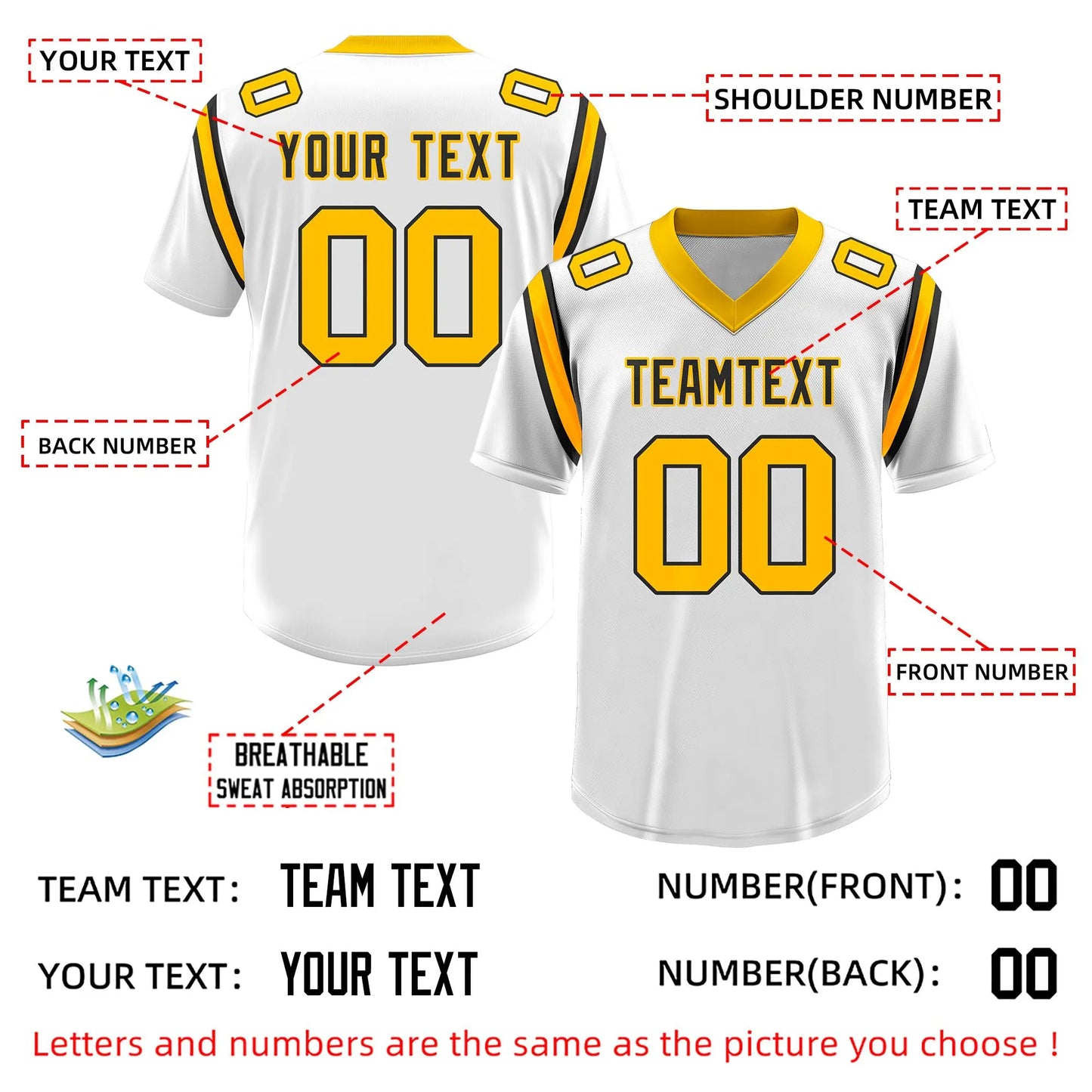 Fifaytech™ Custom Football and Rugby Team Jerseys