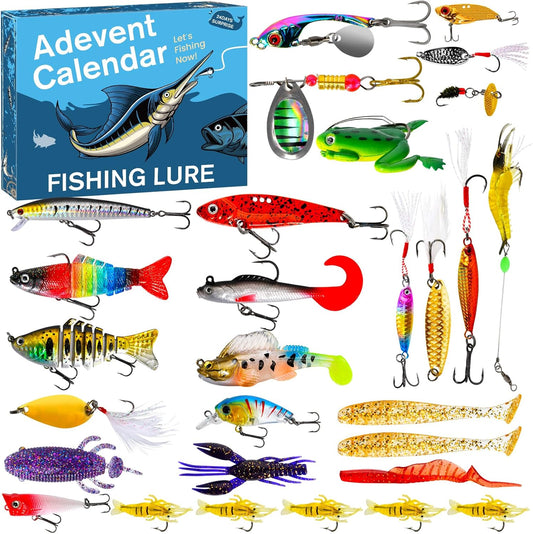 Fishing Lure Advent Calendar