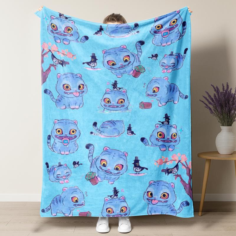 Fifaytech™ Kpop Demon Hunters Inspired Flannel Blanket