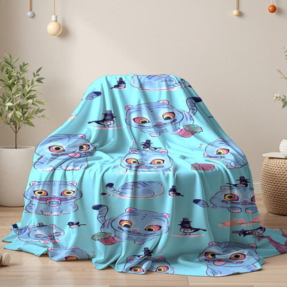 Fifaytech™ Kpop Demon Hunters Inspired Flannel Blanket