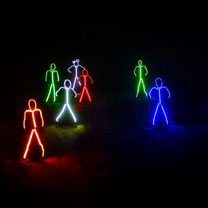 Fifaytech™ Kids/Adult LED stickman costume