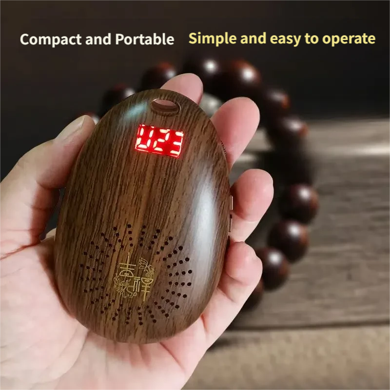 ZenSound Mini Player - 99 Chinese 5-Element Healing Music Tracks for Sleep, Stress Relief & Mindfulness