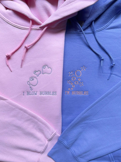 I Blow Bubbles - I'm Bubbles Matching Embroidery Set