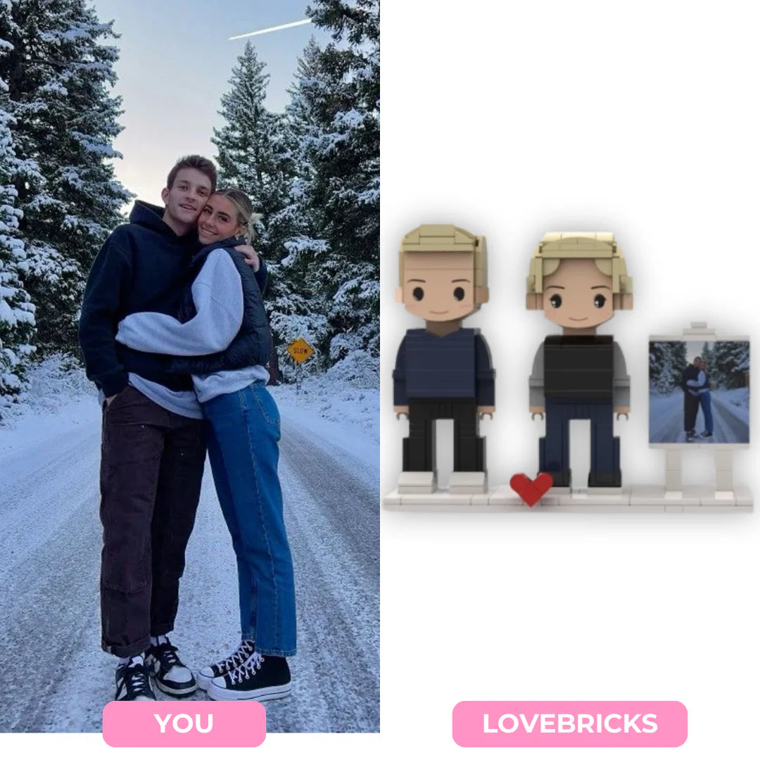 Fifaytech™ Body Love Brick Mini Figures