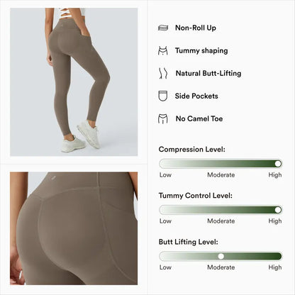 Butt-Lifting & Waist-Sculpting Tummy Control Leggings