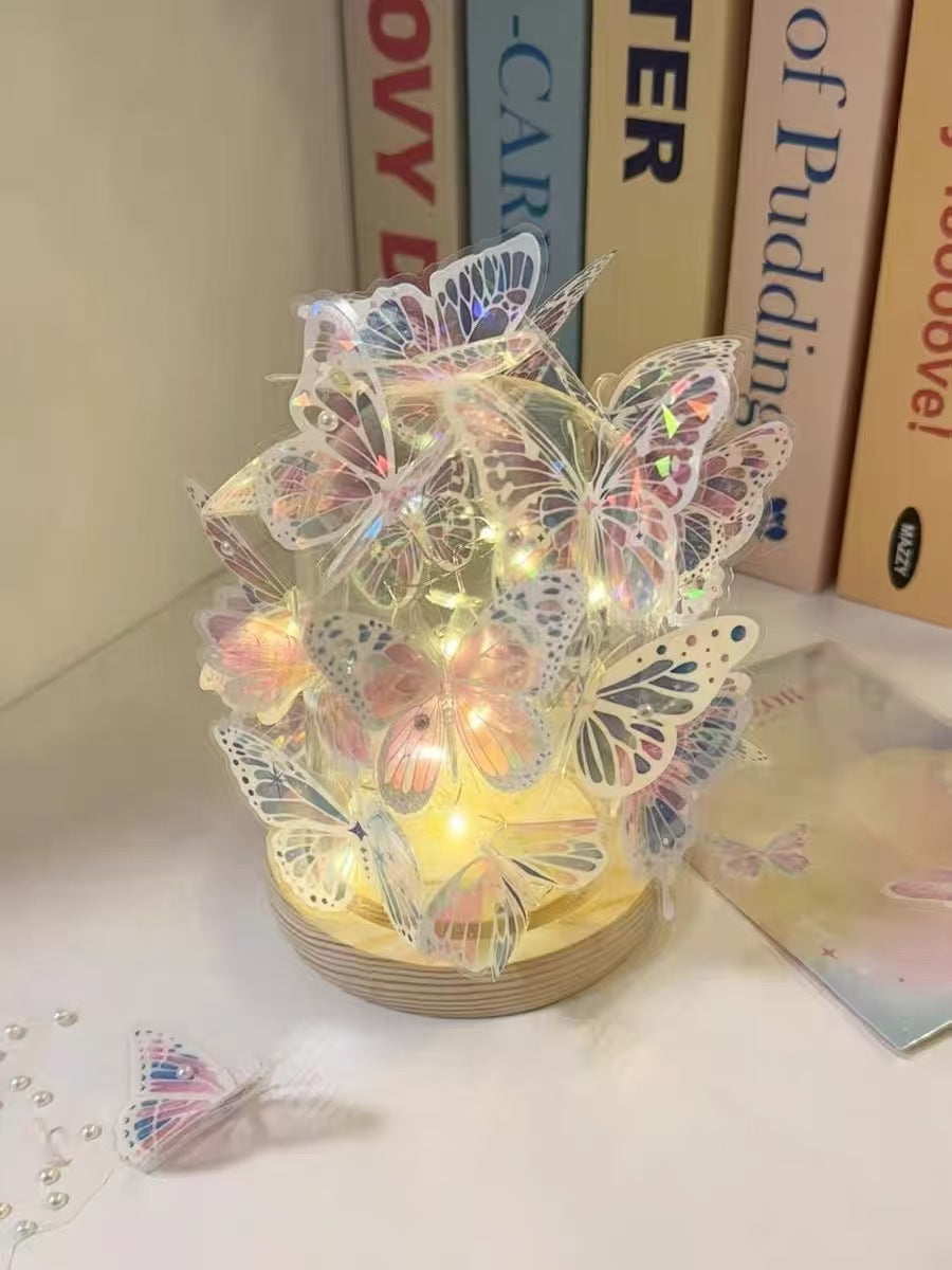 Fifaytech™ Handmade DIY Butterfly Night Light