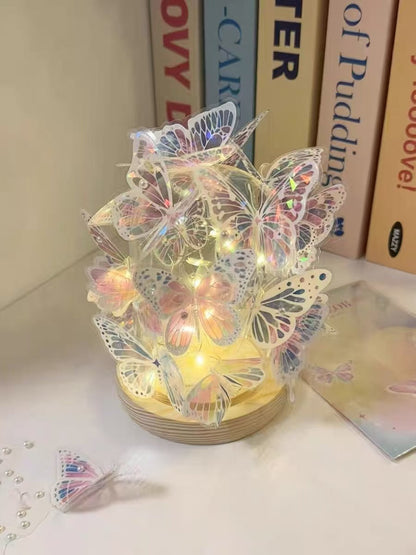 Fifaytech™ Handmade DIY Butterfly Night Light