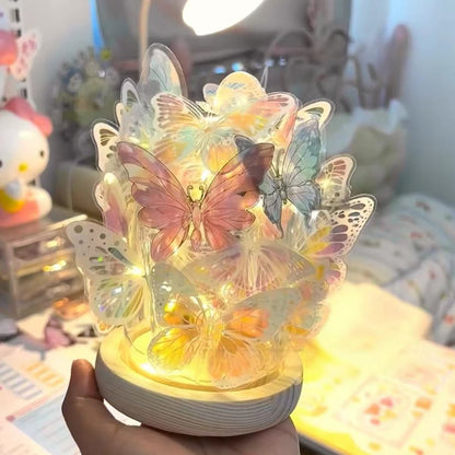 Fifaytech™ Handmade DIY Butterfly Night Light