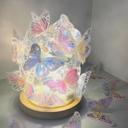 Fifaytech™ Handmade DIY Butterfly Night Light