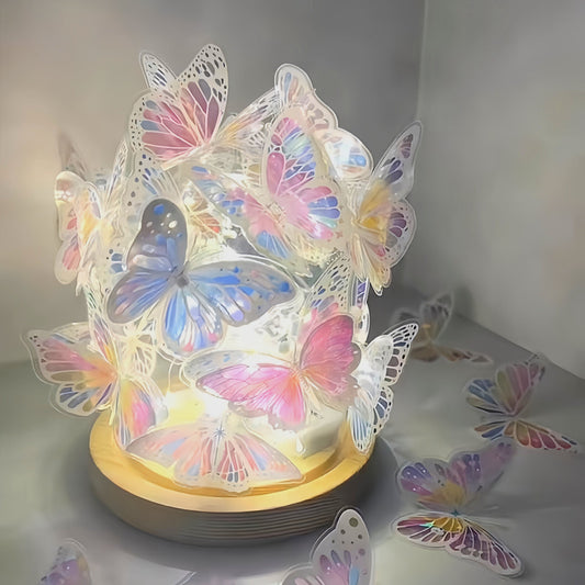 Fifaytech™ Handmade DIY Butterfly Night Light