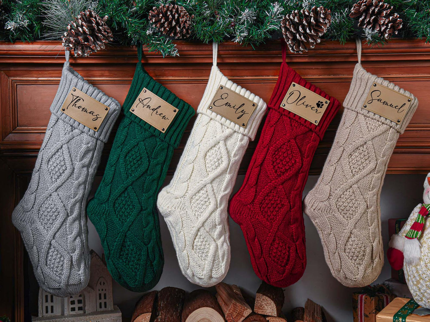 Fifaytech™ Personalized Christmas Stockings