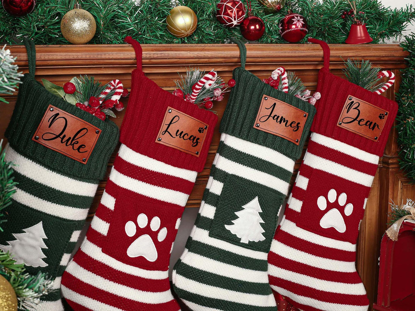 Fifaytech™ Personalized Christmas Stockings