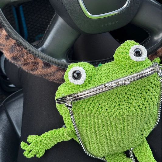 Fifaytech™ Crochet Froggy Bag