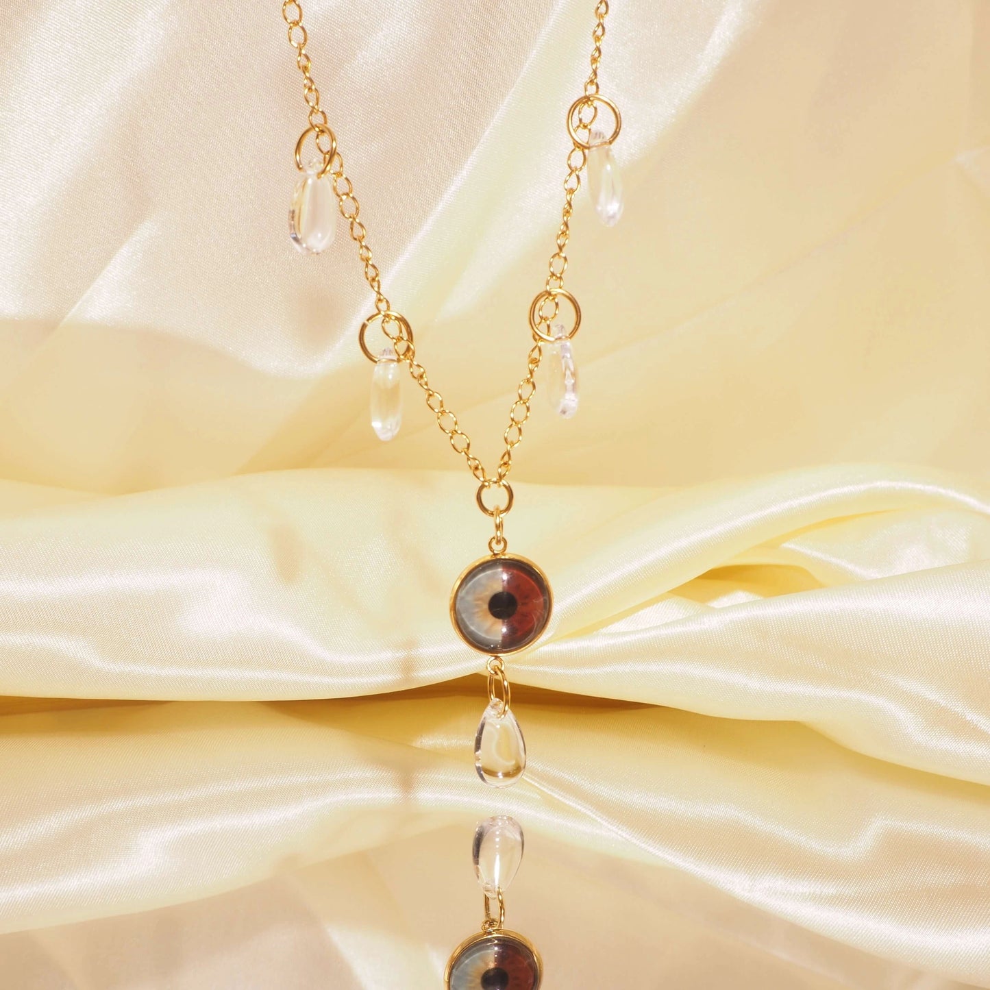 Fifaytech™ Custom Two Eyes, One Love Necklace