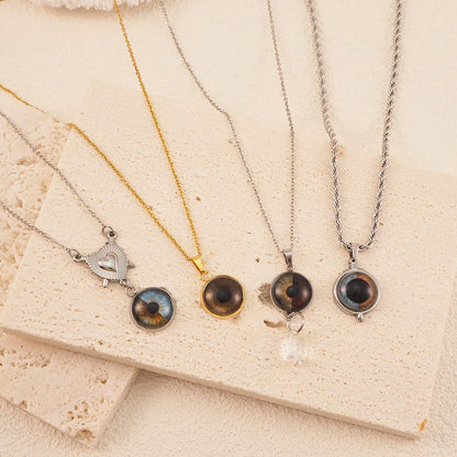 Fifaytech™ Custom Two Eyes, One Love Necklace