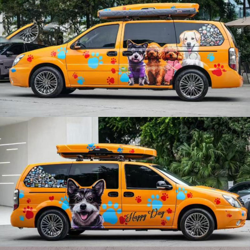 Fifaytech™ Customized pet car stickers