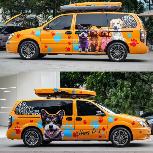 Fifaytech™ Customized pet car stickers