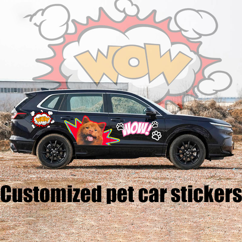 Fifaytech™ Customized pet car stickers