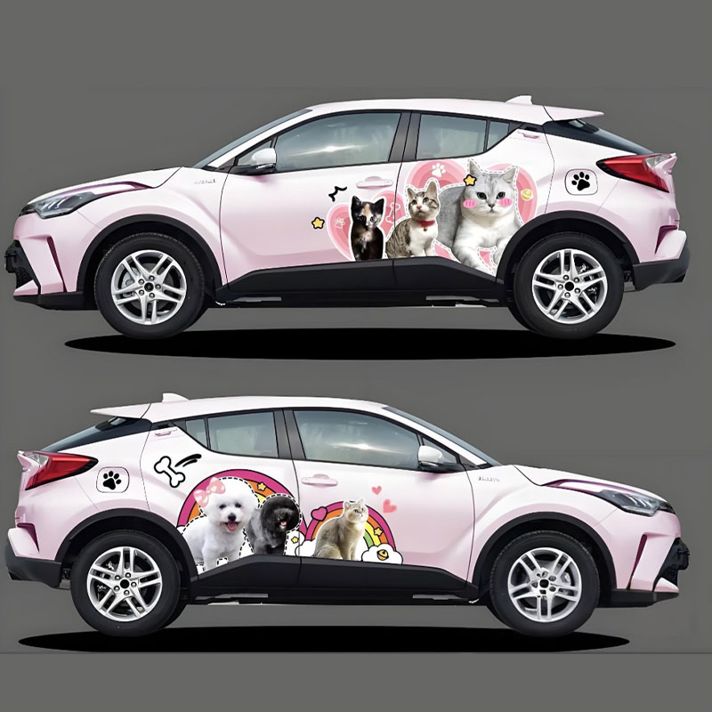 Fifaytech™ Customized pet car stickers