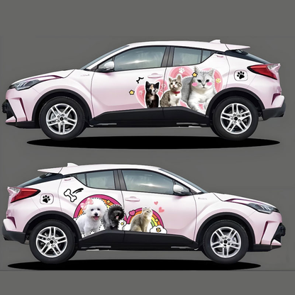 Fifaytech™ Customized pet car stickers