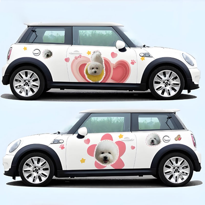 Fifaytech™ Customized pet car stickers