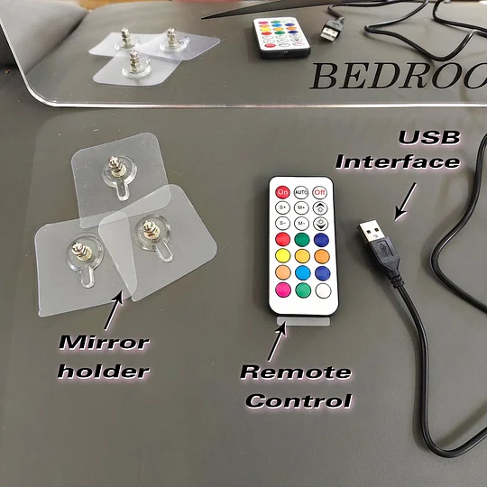 Fifaytech™ 🔥2025 Father's Day Hot Sale🔥DAD's Lightsaber Mirror Lamp