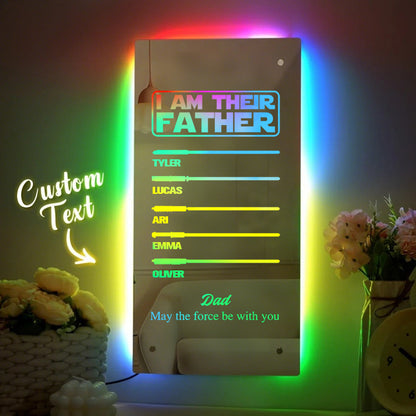 Fifaytech™ 🔥2025 Father's Day Hot Sale🔥DAD's Lightsaber Mirror Lamp