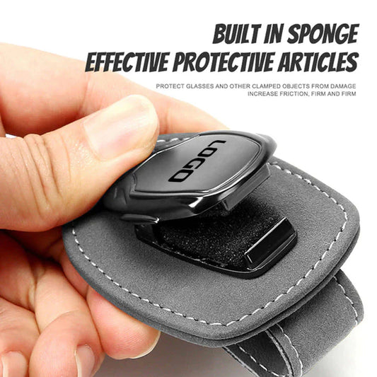 Fifaytech™ 🔥Customized Suede Multi-Purpose Eyewear Clip