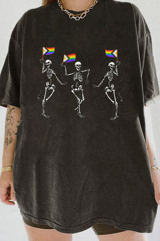 Fifaytech™ Pride Skeleton LGBTQ Tee For Women