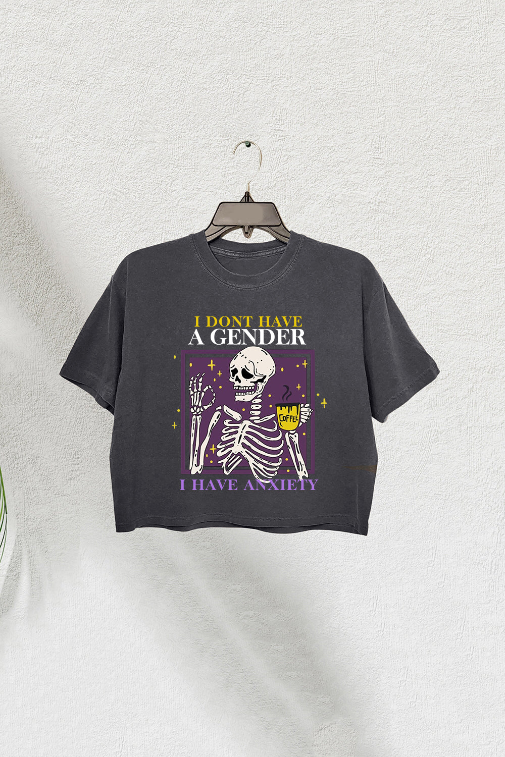 Fifaytech™ Skeleton  Crop Tee For Women