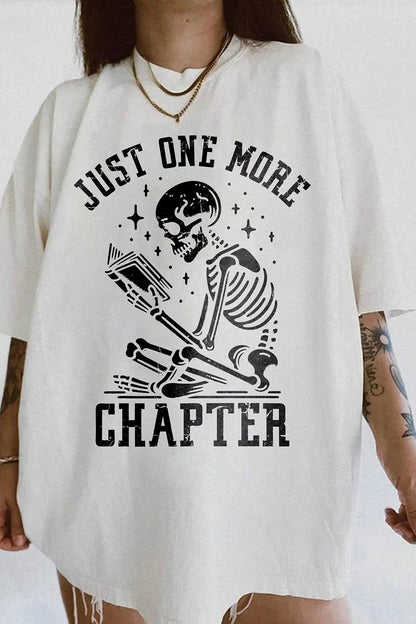 Fifaytech™ Just One More Chapter Skeleton Tee For Women