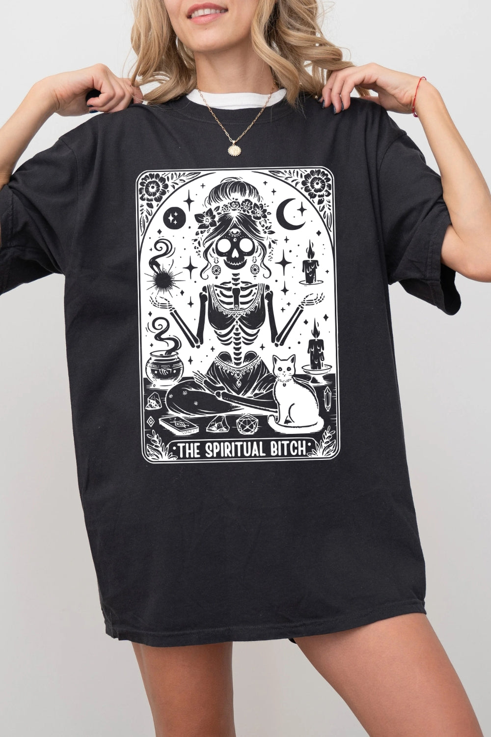 Fifaytech™ The Spiritual Skeleton Tee For Women