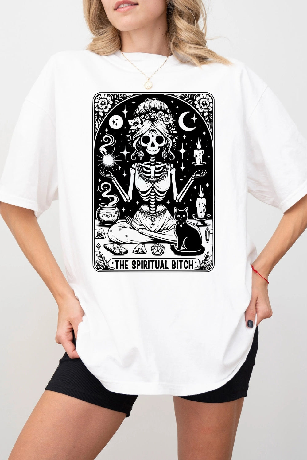 Fifaytech™ The Spiritual Skeleton Tee For Women