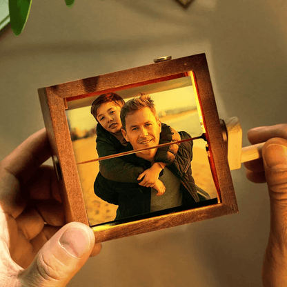 Fifaytech™ Hand Crank Flipbook Box for Dad