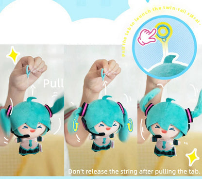 Flying Hatsune Miku Twintail Helicopter Plush