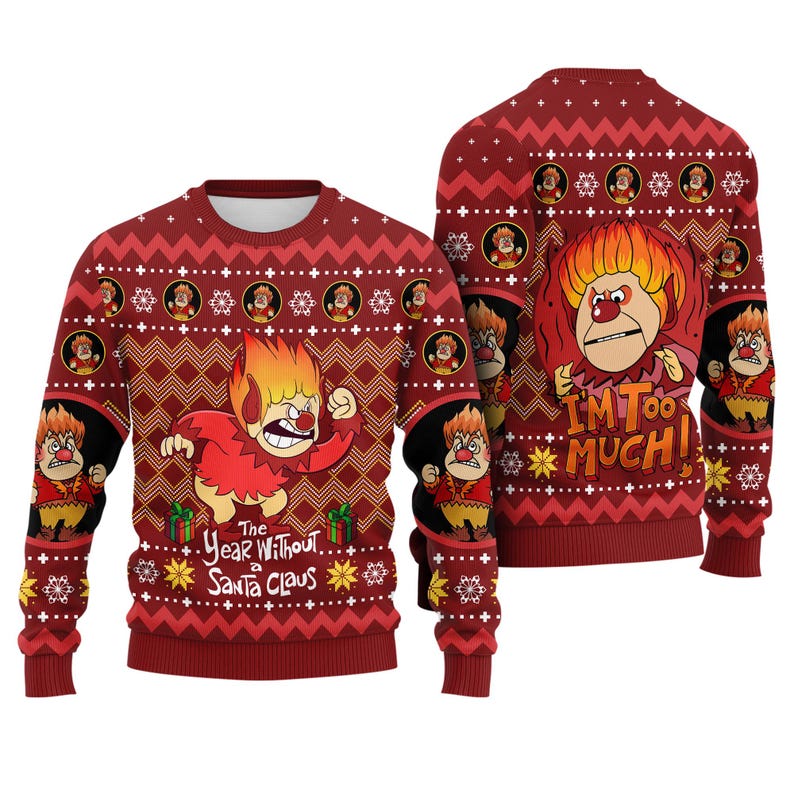 Fifaytech™Heat Miser Ugly Christmas Sweater