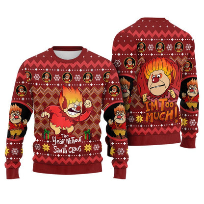 Fifaytech™Heat Miser Ugly Christmas Sweater