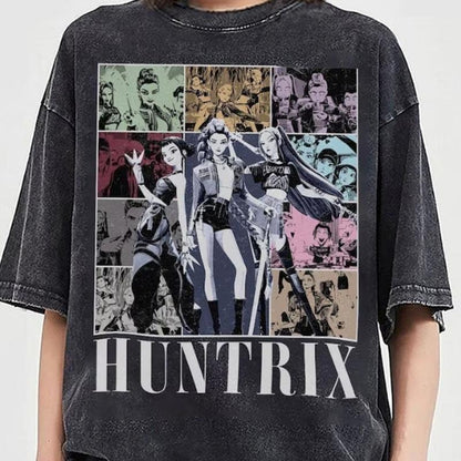 Fifaytech™ Huntrix Girl Kpop Demo Movie Vintage T-Shirt