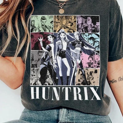 Fifaytech™ Huntrix Girl Kpop Demo Movie Vintage T-Shirt