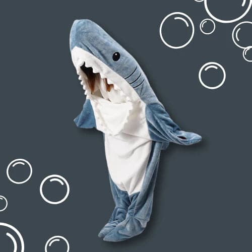 Fifaytech™ Shark Onesie Blanket