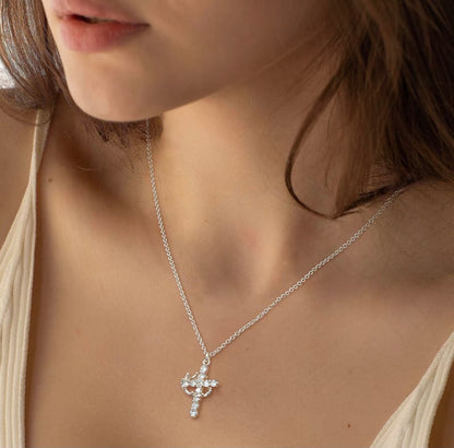 Fifaytech™ Cross Pendant Choker Necklace