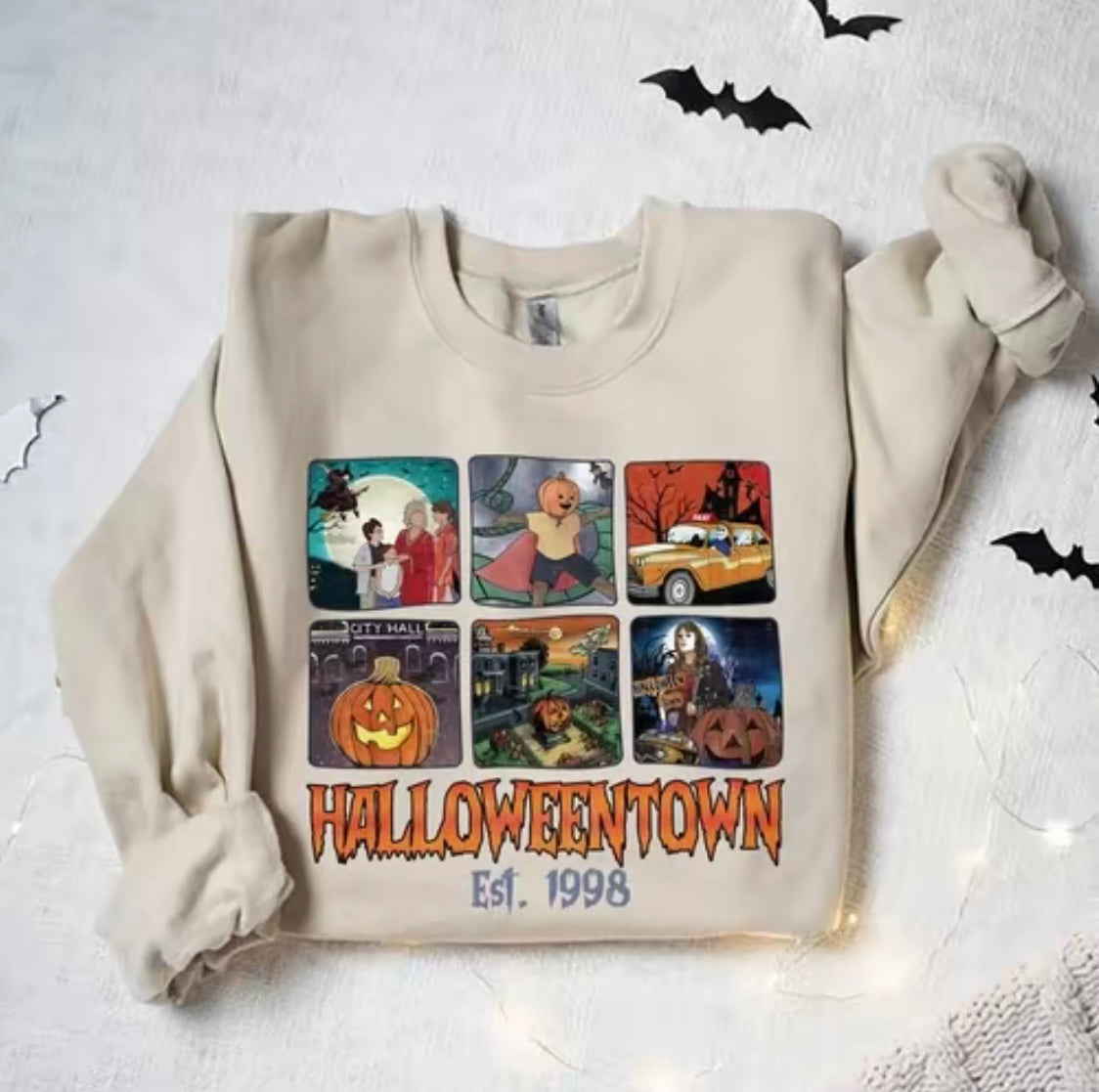 Sudadera con capucha de Halloweentown, año de fundación de 1998 