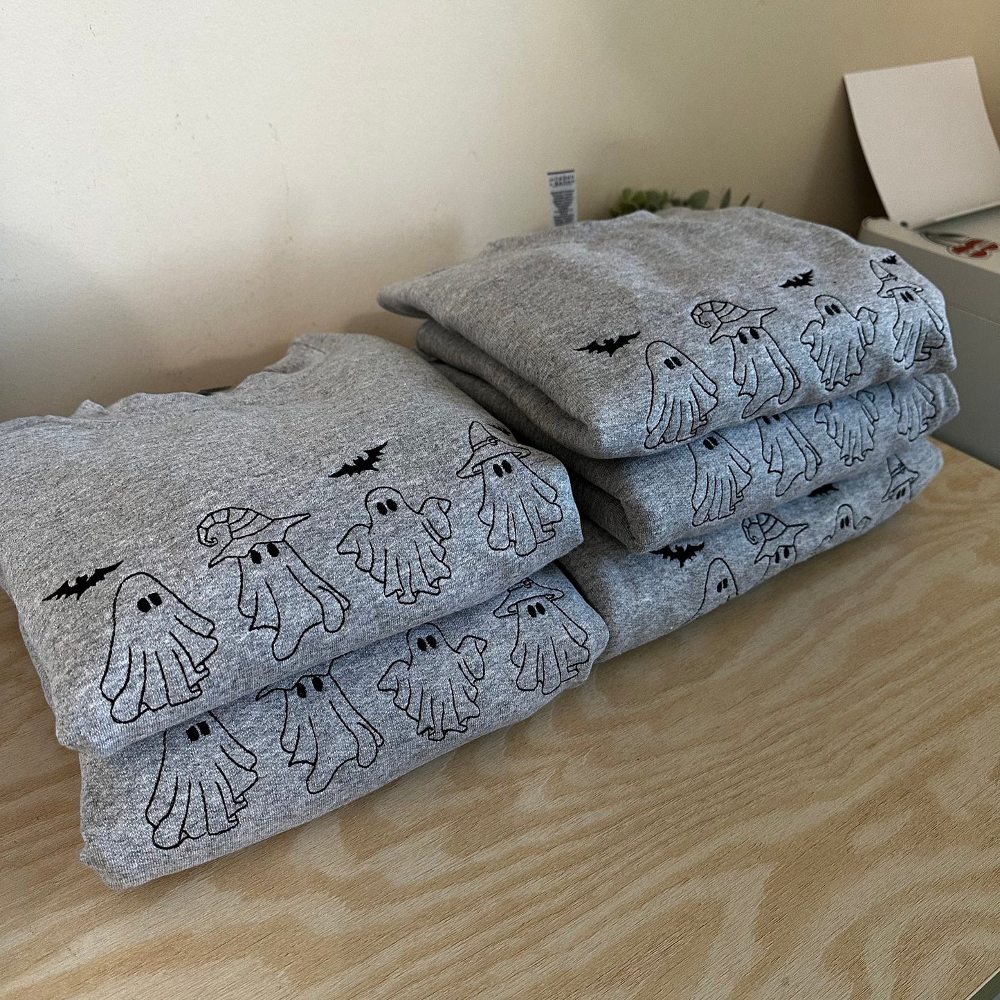 Fifaytech™ Ghosts Embroidered Sweatshirt