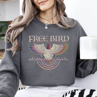 Fifaytech™ Free Bird Retro Music Rock Band Hoodie