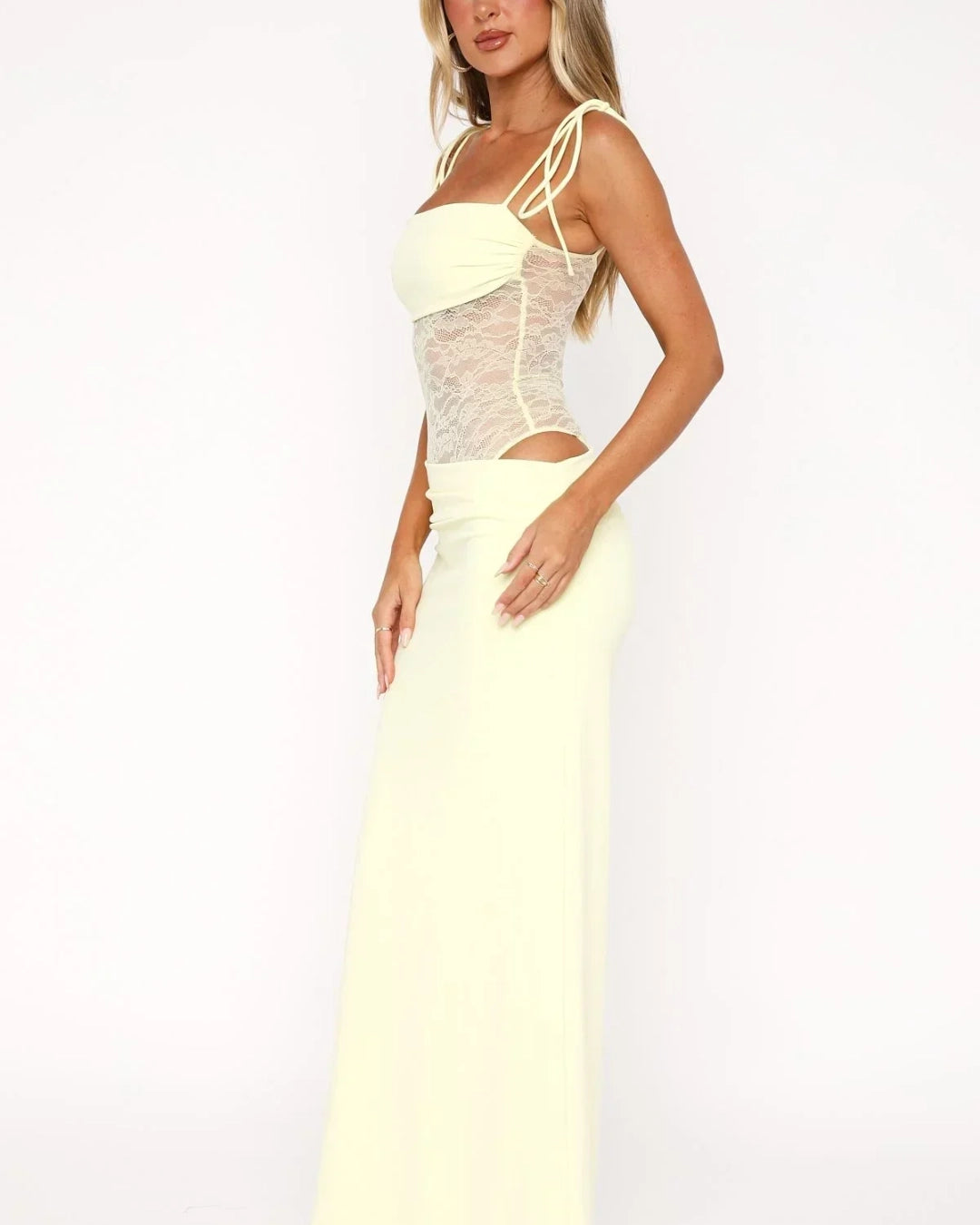 Fifaytech™  Lace Maxi Dress