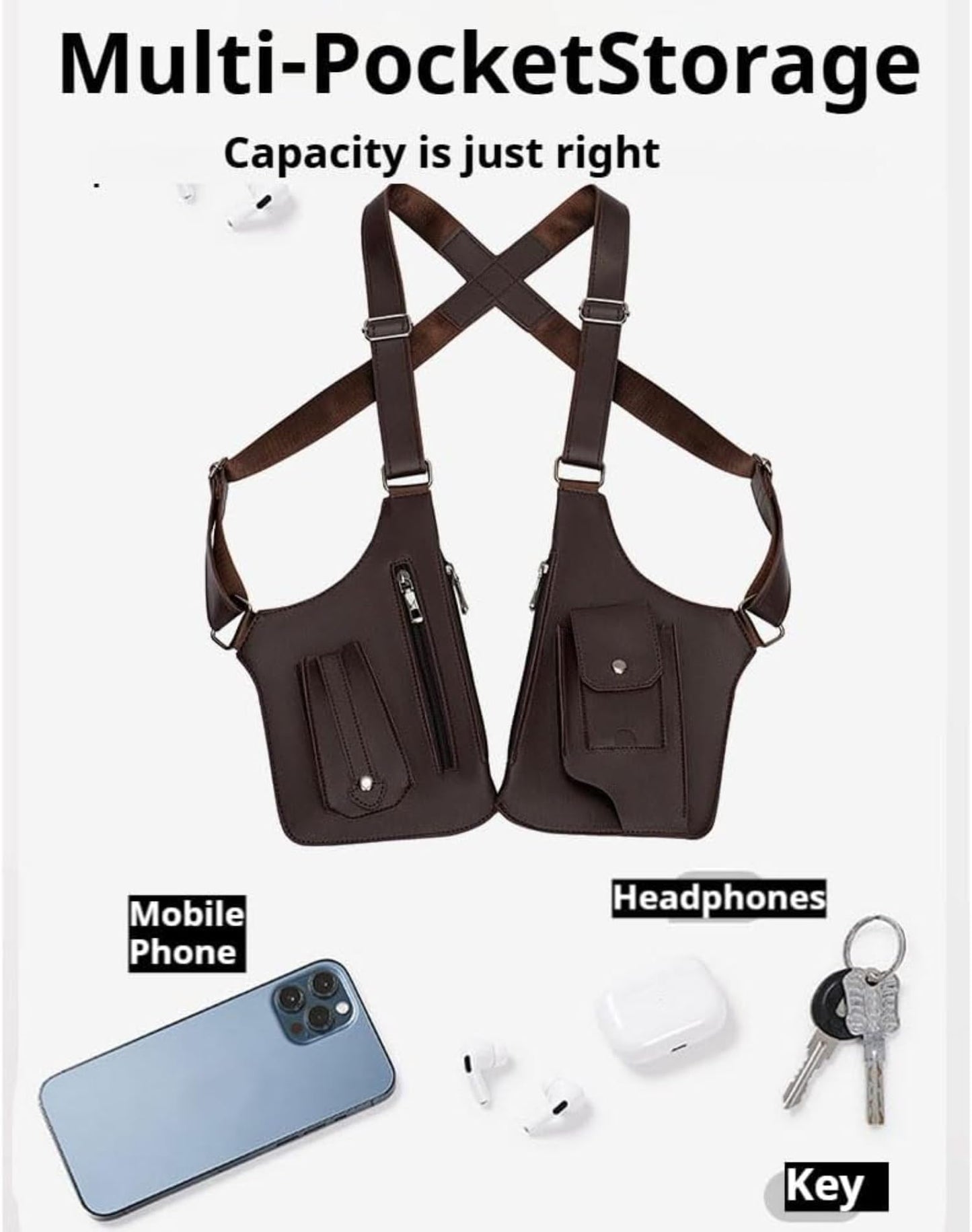 Fifaytech™ Men's Theft Underarm Shoulder Bag