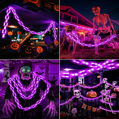Fifaytech™ Halloween Chain Decoration Solar Light String